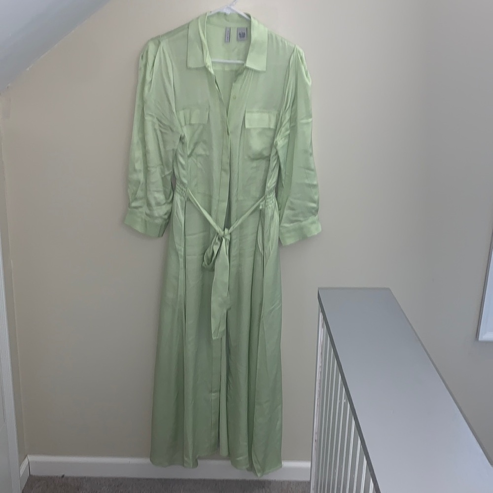 Evie Neon Green Dress